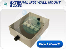 External IP56 Fibre Wall Boxes